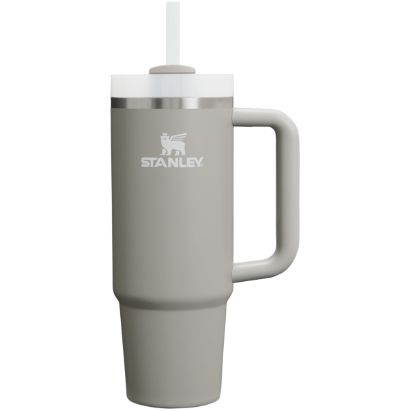 Stanley Quencher H2.O FlowState Tumbler Cup 30 OZ In Ash Grey