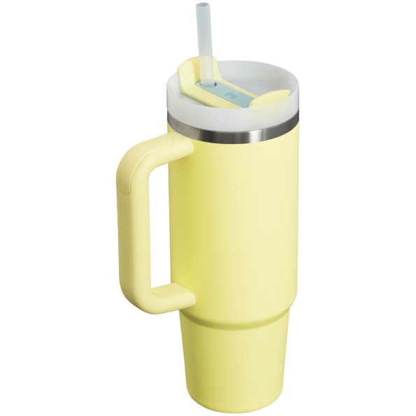 Stanley Quencher H2.O FlowState Tumbler Cup 30 OZ In Pomelo Yellow