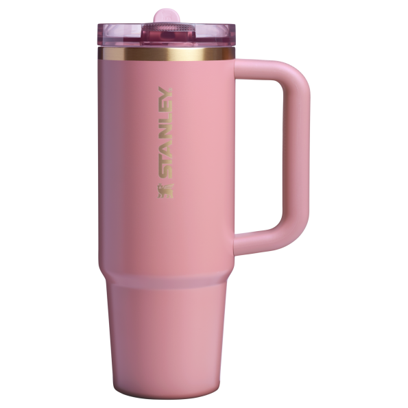 The Stanley Quencher ProTour Flip Straw Insulated Tumbler 30 Oz in Anitque Pink