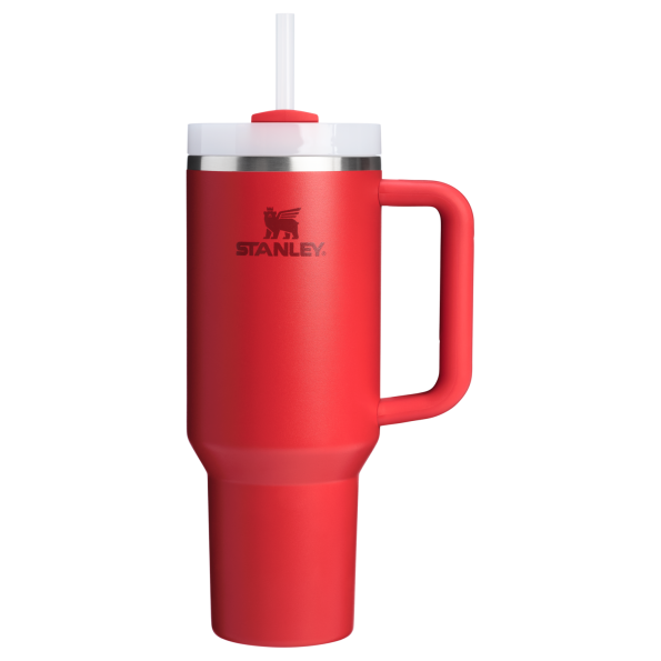 Stanley Quencher H2.O FlowState Tumbler Cup 40 OZ In Chili Red