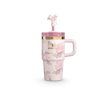 The Stanley LoveShackFancy Quencher Tumbler 20oz Cup In Blush Pink