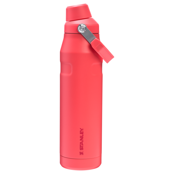 Stanley 36 oz Fast Flow Aerolight Water Bottle In Hot Coral Red