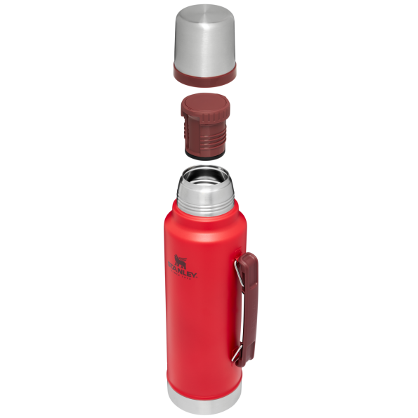 The Stanley Legendary Classic Vacuum Bottle in 1.5 QT in Lava Red