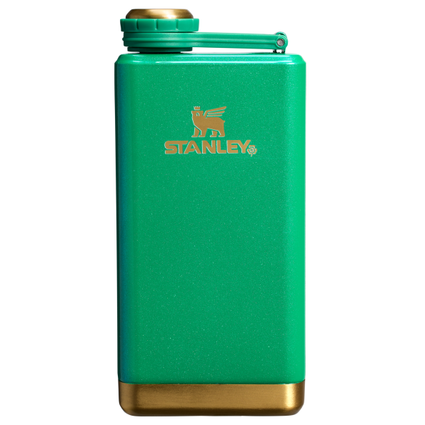 Stanley St Patrick's Day 8 OZ Pre Party Hip Flask In Shamrock Green