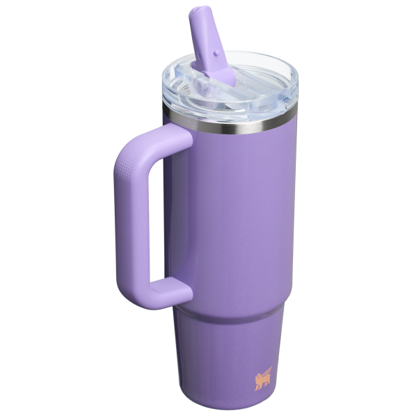 The Stanley Quencher Flipstraw ProTour Tumbler 30OZ Cup In Periwinkle Shimmer Purple