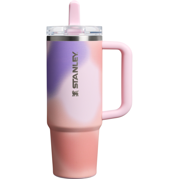 Stanley Quencher H2.O FlowState Tumbler 30OZ Cup In Rose Petal Motion