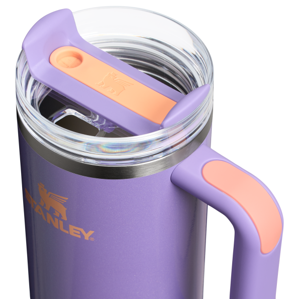 The Stanley Quencher Flipstraw ProTour Tumbler 30OZ Cup In Periwinkle Shimmer Purple