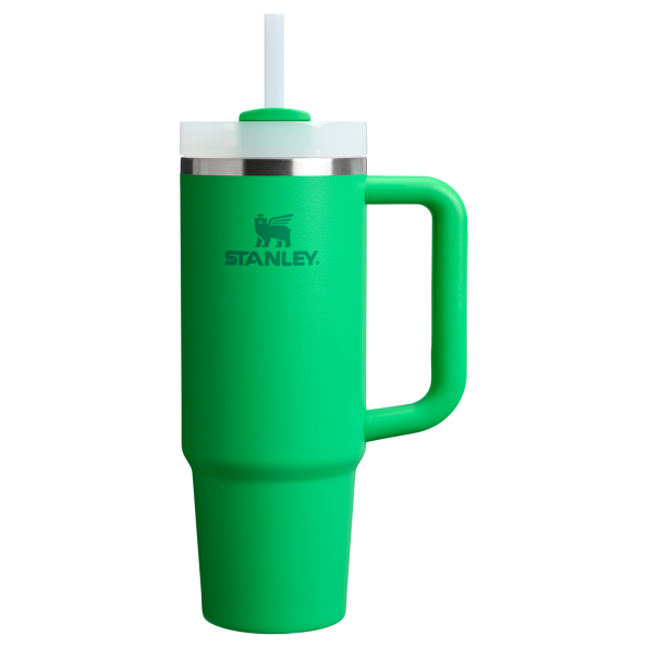 Stanley Quencher H2.O FlowState Tumbler Cup 30 OZ In Meadow Green