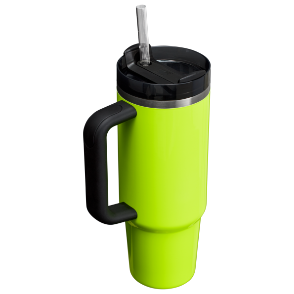 Stanley Quencher H2.O FlowState Tumbler Cup 30 OZ In Neon Yellow