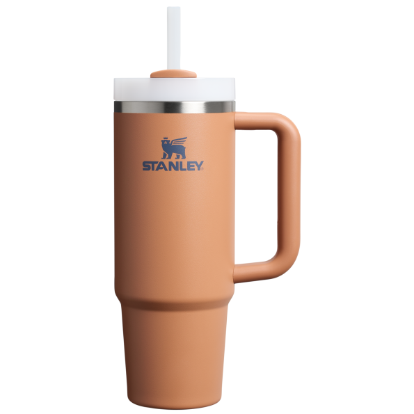 Stanley Quencher H2.O FlowState Tumbler Cup 30 OZ In Toast Tan