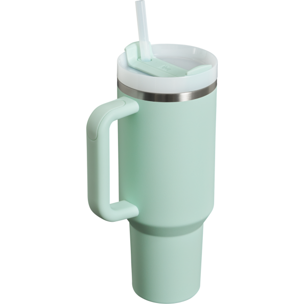 The Stanley Quencher H2.O FlowState Tumbler 40OZ Cup In Mint Green