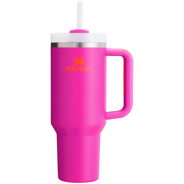 The Stanley Quencher H2.O FlowState Tumbler 40OZ Cup In Vivid Violet