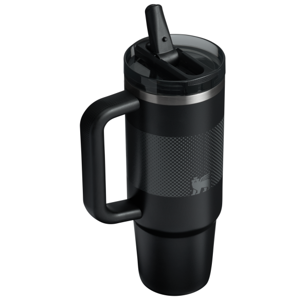 The Stanley Quencher ProTour Flip Straw Tumbler 30 OZ in Black Fade