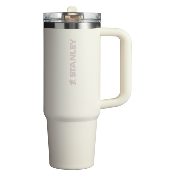 The Stanley Quencher ProTour Flip Straw Tumbler 30 OZ in Cream