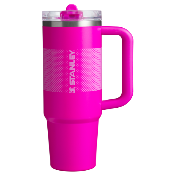 The Stanley Quencher ProTour Flip Straw Tumbler 30OZ Cup In Vivid Violet Fade