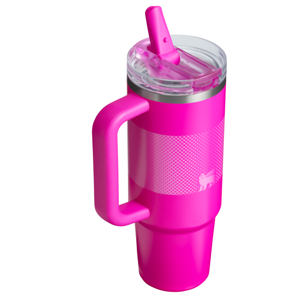 The Stanley Quencher ProTour Flip Straw Tumbler 30OZ Cup In Vivid Violet Fade