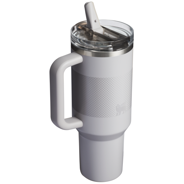 The Stanley Quencher ProTour Flip Straw Tumbler 40 OZ in Ash Grey