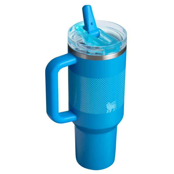 The Stanley Quencher ProTour Flip Straw Tumbler 40 OZ in Azure