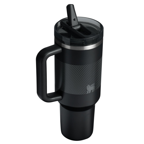 The Stanley Quencher ProTour Flip Straw Tumbler 40 OZ in Black