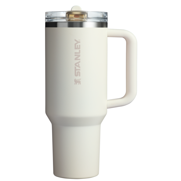 The Stanley Quencher ProTour Flip Straw Tumbler 30 OZ in Cream