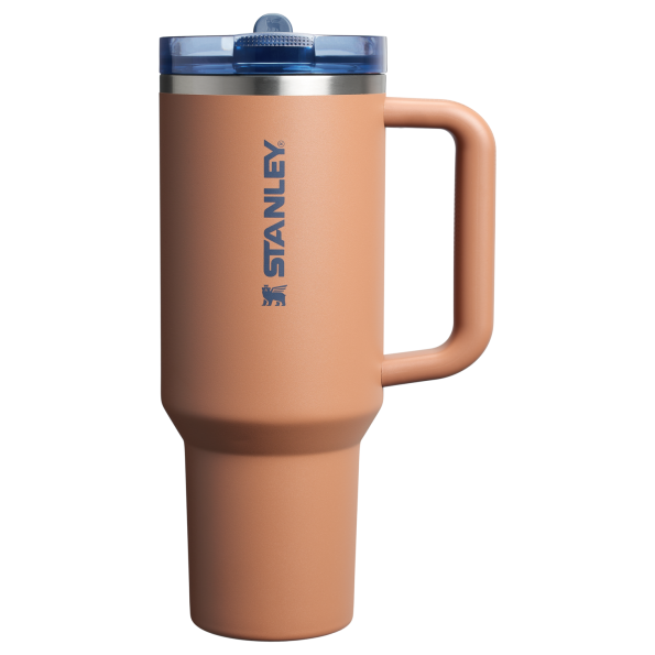 Stanley Quencher ProTour Flip Straw Tumbler Cup 40OZ In Toast Tan