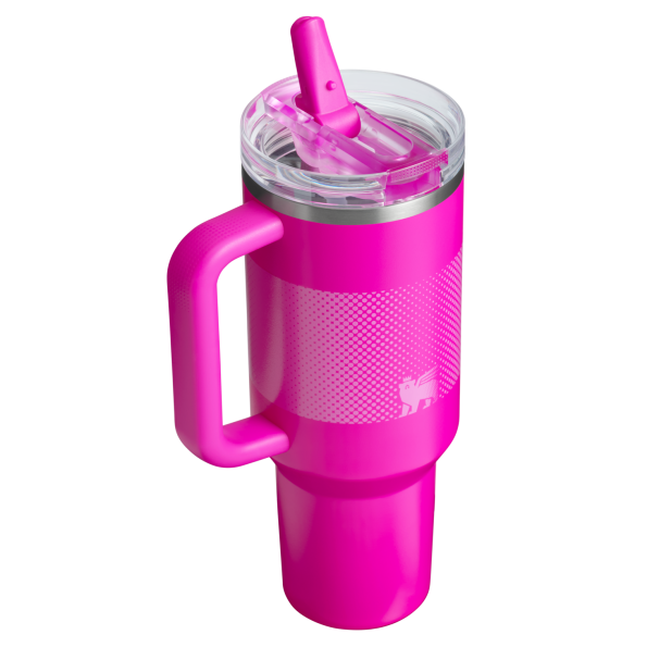 The Stanley Quencher ProTour Flip Straw Tumbler 30OZ Cup In Vivid Violet Fade